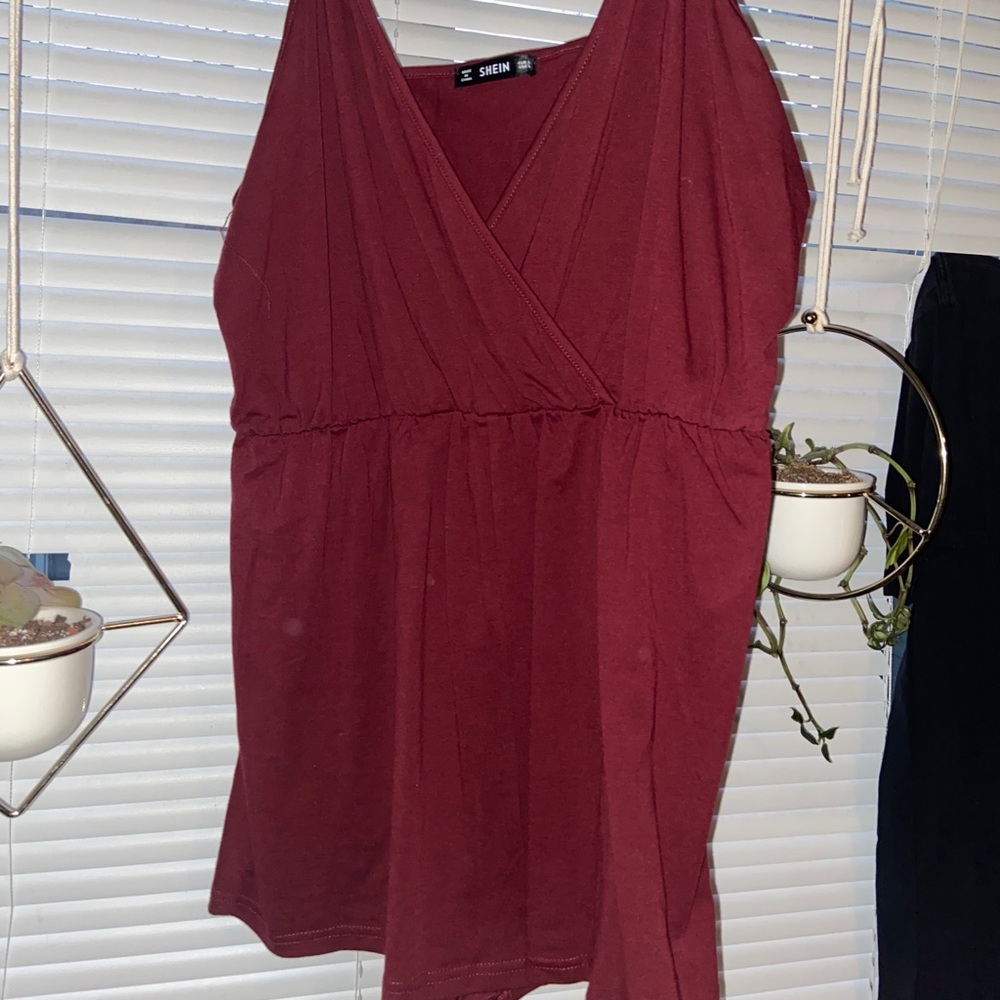 Maroon romper